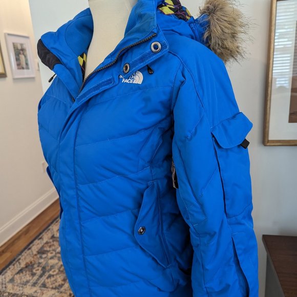 The North Face Blue Recco 600 Snow Jacket Size Small - Picture 6 of 7